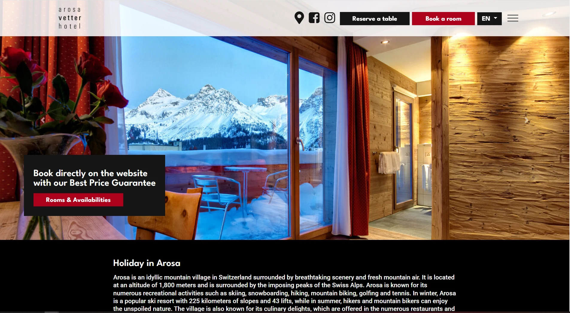 Arosa Vetter Hotel